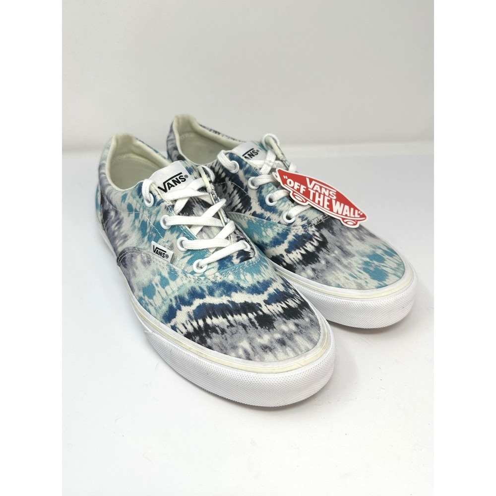 Vans Filmore Decon Doheny Women's 9.5 Tie Dye Blue Canvas Low Sneakers NWOB